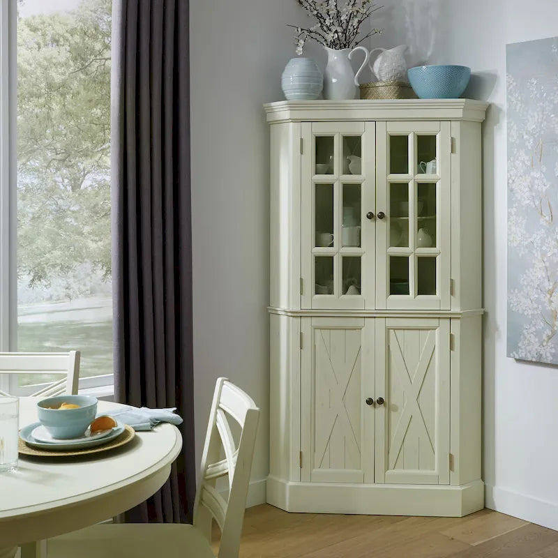 Seaside Lodge Corner Cabinet