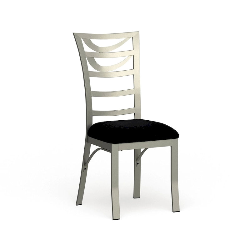 Caia Modern Silver Metal Dining Chairs (Set of 2) by Furniture of America