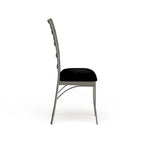 Caia Modern Silver Metal Dining Chairs (Set of 2) by Furniture of America