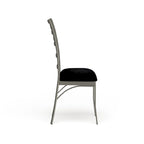 Caia Modern Silver Metal Dining Chairs (Set of 2) by Furniture of America