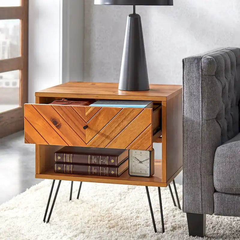 Lifestorey Alexandria 1-Drawer End Table