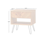 Lifestorey Alexandria 1-Drawer End Table