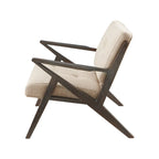 INK+IVY Rocket Upholstered Arm Chair with Angled Wood Frame