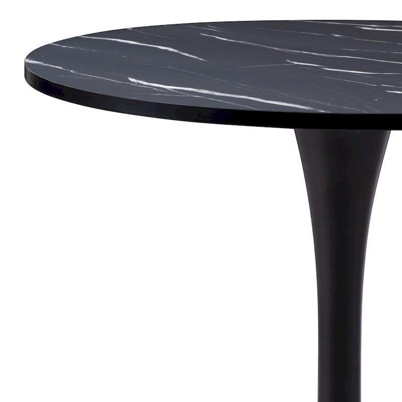 28 Round Bistro Table with Pedestal Base - N/A