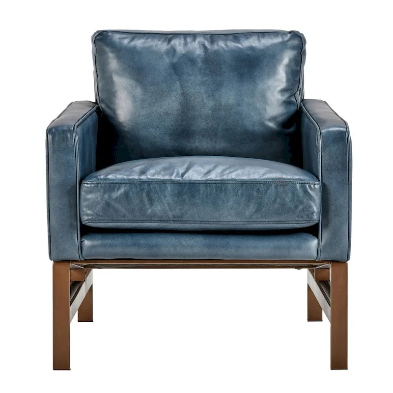 Classic Home Chad Leather Club Chair