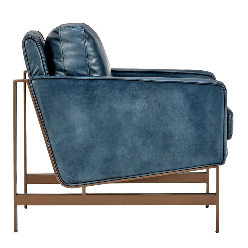 Classic Home Chad Leather Club Chair