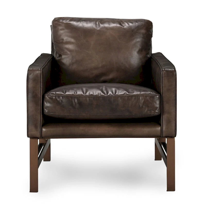 Classic Home Chad Leather Club Chair