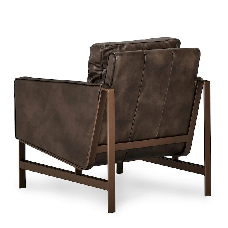 Classic Home Chad Leather Club Chair