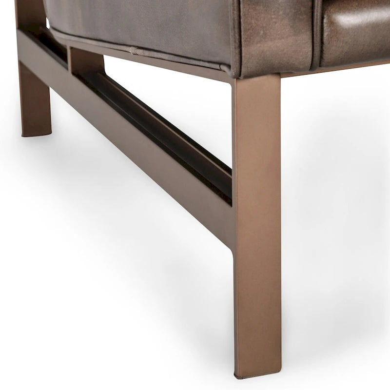 Classic Home Chad Leather Club Chair