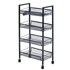 Porthos Home Cason 4-tier Organization And Storage Utility Cart