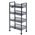 Porthos Home Cason 4-tier Organization And Storage Utility Cart