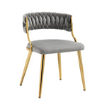 Modern Velvet Dining Chairs Set of 4