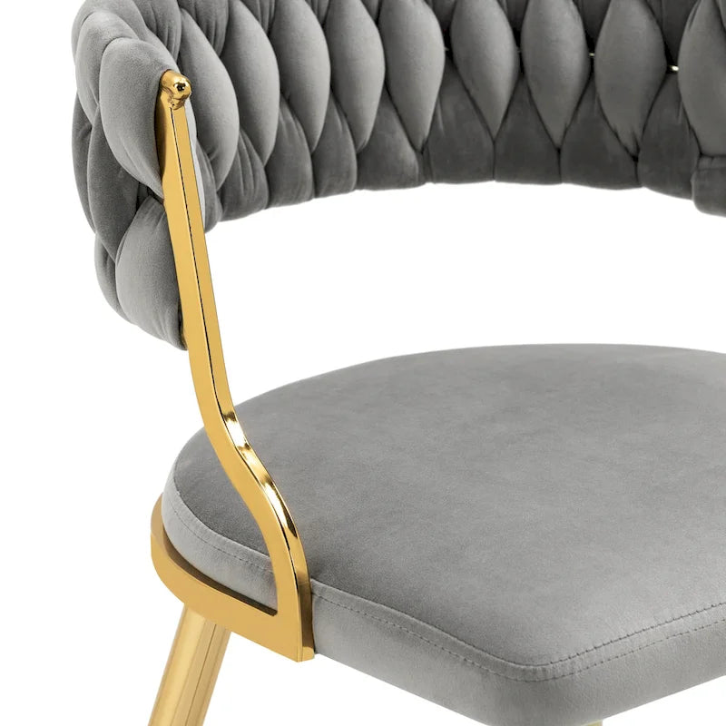Modern Velvet Dining Chairs Set of 4