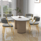 Modern Velvet Dining Chairs Set of 4
