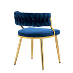 Modern Velvet Dining Chairs Set of 4