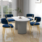 Modern Velvet Dining Chairs Set of 4