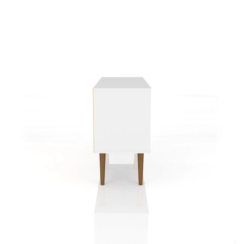 Mid Century Modern Liberty Storage Media Cabinet Console