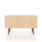 Mid Century Modern Liberty Storage Media Cabinet Console