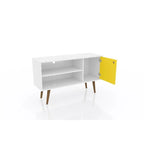 Mid Century Modern Liberty Storage Media Cabinet Console