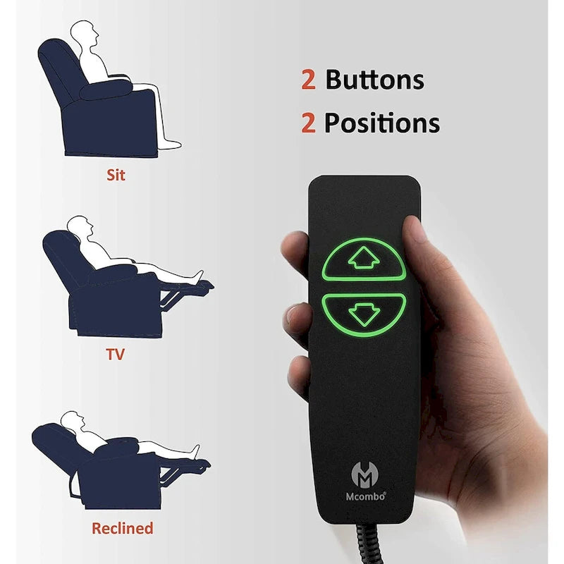 Electric Power Swivel Glider Recliner Chair with Heat and Massage, Fabric, Single Seat