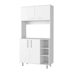 Colorado Pantry Cabinet with Three Open Shelves - N/A