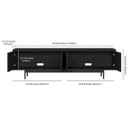 Abington Rectangular TV Stand for TV's up to 75 - 69.5 Wide