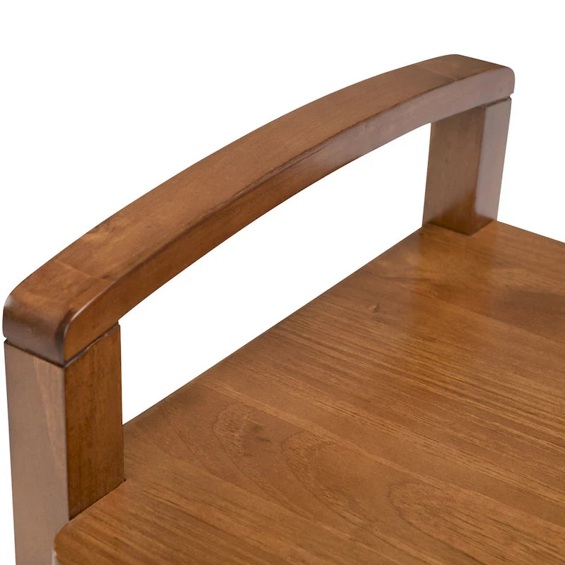 WYNDENHALL Norfolk Solid Wood 44-inch Wide Entryway Storage Bench - 44 Inches wide