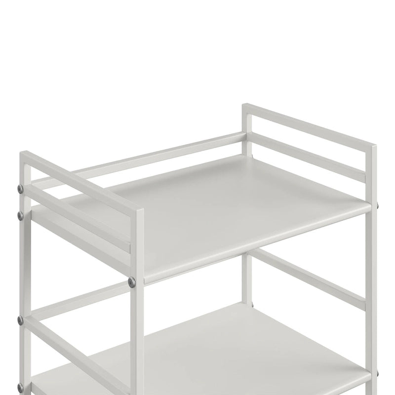 Emerald 3 Shelf Metal Rolling Utility Cart