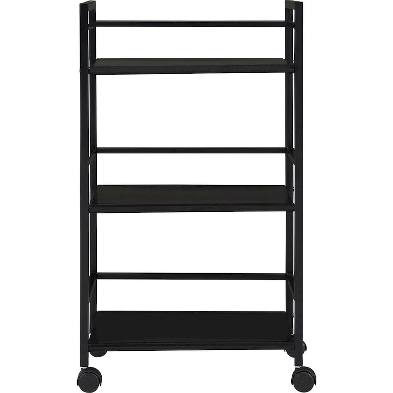 Emerald 3 Shelf Metal Rolling Utility Cart