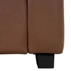 PVC Kids Recliner Chair with Push-Back Reclining Function, Cup Holder, and Comfortable Footres