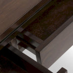 WYNDENHALL Essex SOLID WOOD 38 inch Wide Contemporary Console Sofa Table - 38 Inches wide