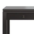 WYNDENHALL Essex SOLID WOOD 38 inch Wide Contemporary Console Sofa Table - 38 Inches wide