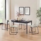 Art Leon Faux Leather Dining Chair (Set of 2)