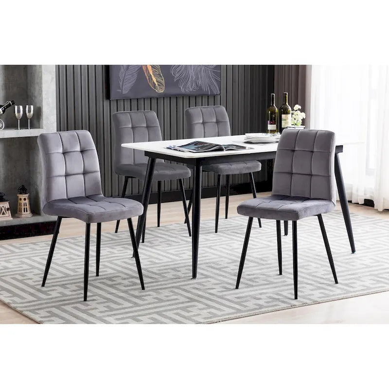 Porthos Home Pacie Velvet Dining Room Chairs (Set of 2)