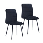 Porthos Home Pacie Velvet Dining Room Chairs (Set of 2)