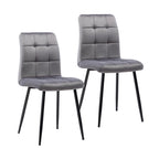 Porthos Home Pacie Velvet Dining Room Chairs (Set of 2)