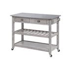 Firebranch Wire-brush Kitchen Cart