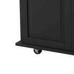 Kitchen Island Cart with 2 Door