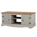 Wood TV Entertainment Stand Corona Collection