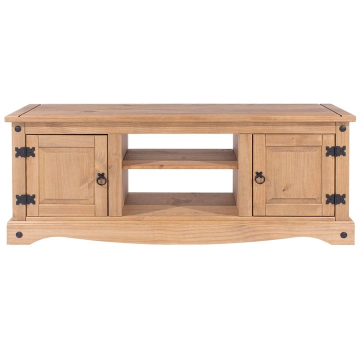 Wood TV Entertainment Stand Corona Collection