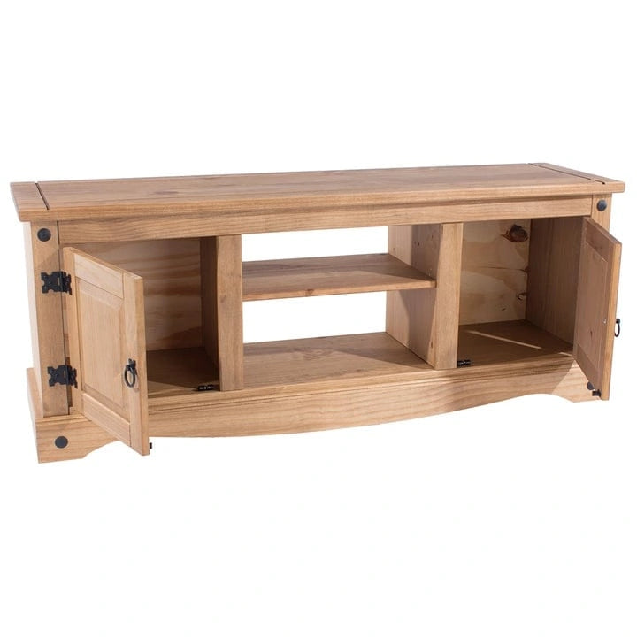 Wood TV Entertainment Stand Corona Collection