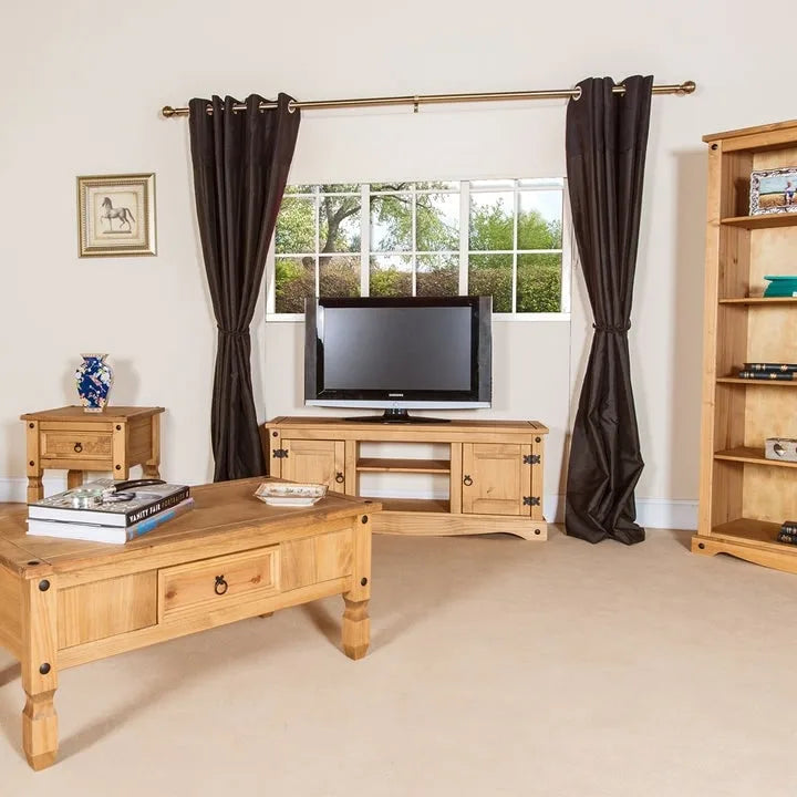 Wood TV Entertainment Stand Corona Collection