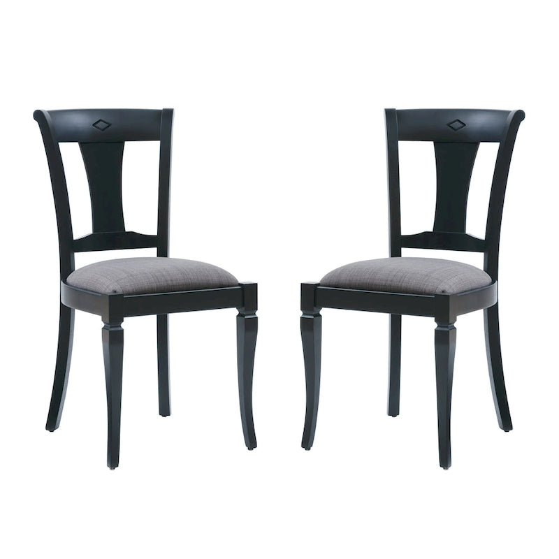 Keery Solid Wood Side Dining Chair (Set of 2)