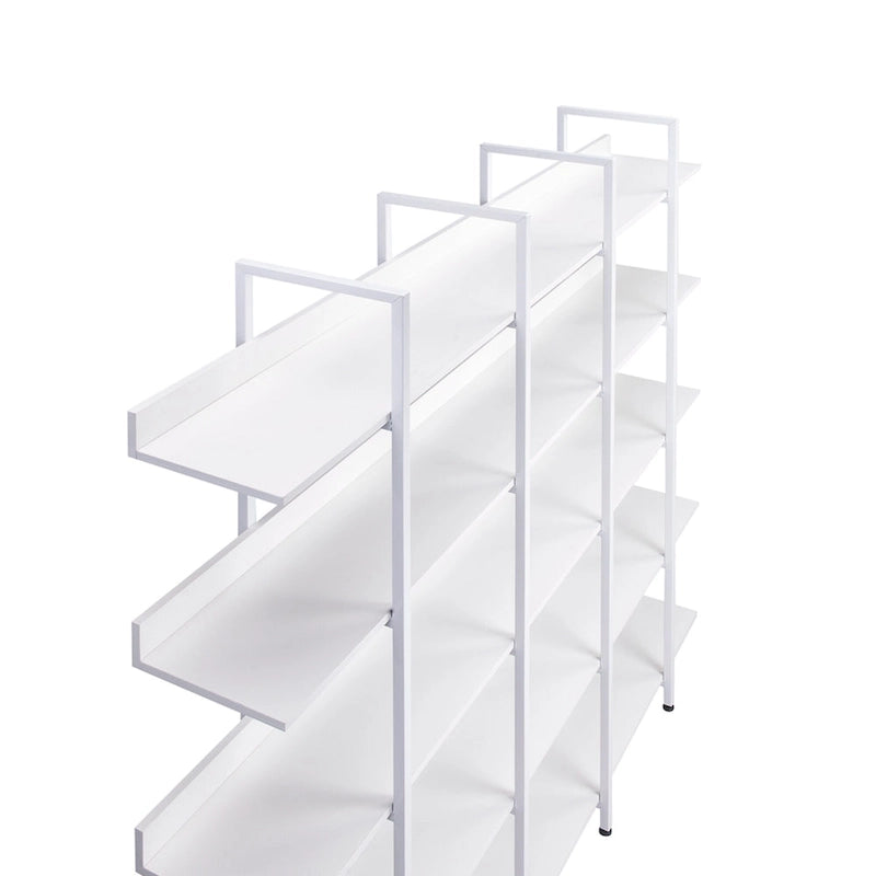 5 Tier Open Bookshelf, Vintage Industrial Style