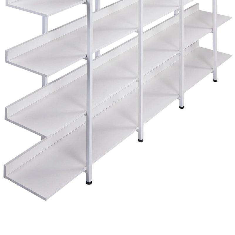 5 Tier Open Bookshelf, Vintage Industrial Style