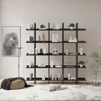 5 Tier Open Bookshelf, Vintage Industrial Style