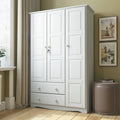 Palace Imports 100% Solid Wood Grand Wardrobe Armoire