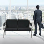 Kinbor Waiting Room Chair Office Chair, Reception Bench Guest Chair for Airport, Office, Salon, Bank, Hospital