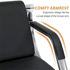 Kinbor Waiting Room Chair Office Chair, Reception Bench Guest Chair for Airport, Office, Salon, Bank, Hospital