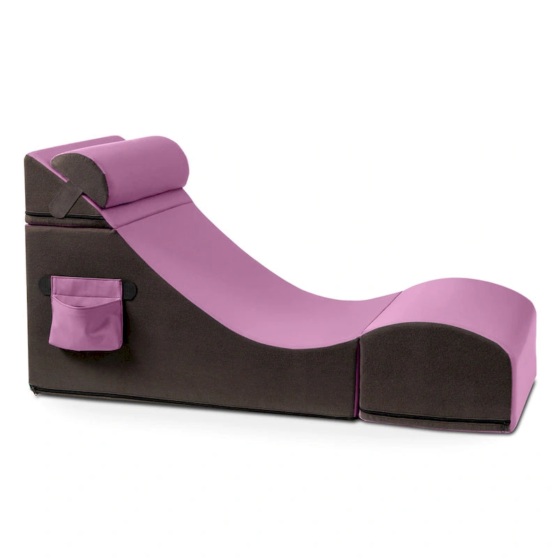 Jaxx Flexx V-Tex Convertible 3 in 1 Gamer Chair, Table, & Ottoman w/ Adjustable Headrest - Vinyl